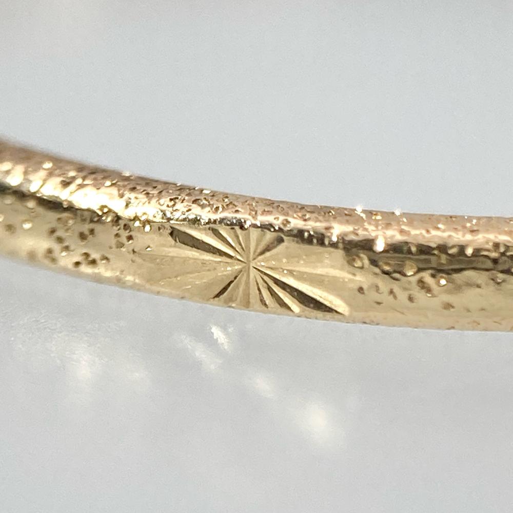 エテ ete クレール カット リング 指輪 約15号 K10PG 0.8g ピンク