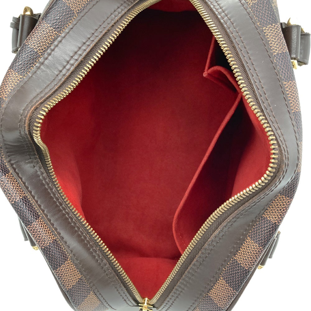 ルイヴィトン　ダミエ　エベヌ　ドゥオモ　ハンドバッグ　2way　5042 ルイヴィトン LOUIS VUITTON ドゥオモ ハンドバッグ ダミエ エベヌ