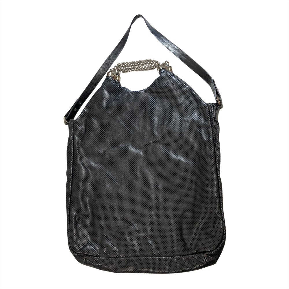 シャネル CHANEL ココマーク ハンドバッグ 2WAY パンチングレザー