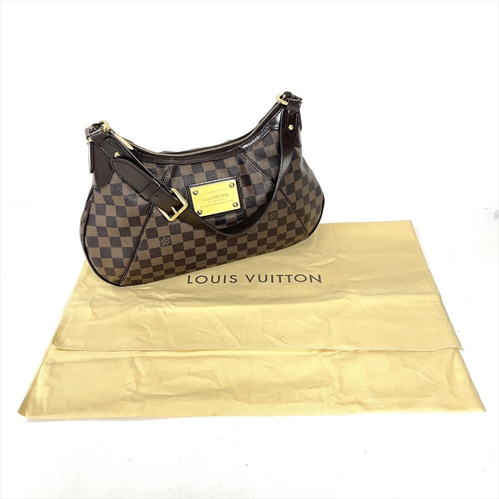 ルイヴィトン LOUIS VUITTON テムズ GM ショルダーバッグ ダミエ
