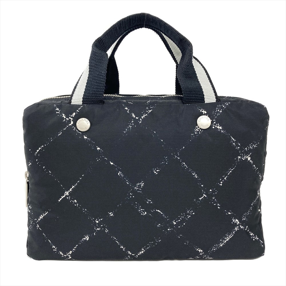 シャネル CHANEL ミニボストン ニュートラベルライン ハンドバッグ