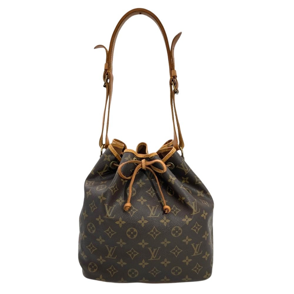 ルイヴィトン LOUIS VUITTON プチノエ ショルダーバッグ モノグラム