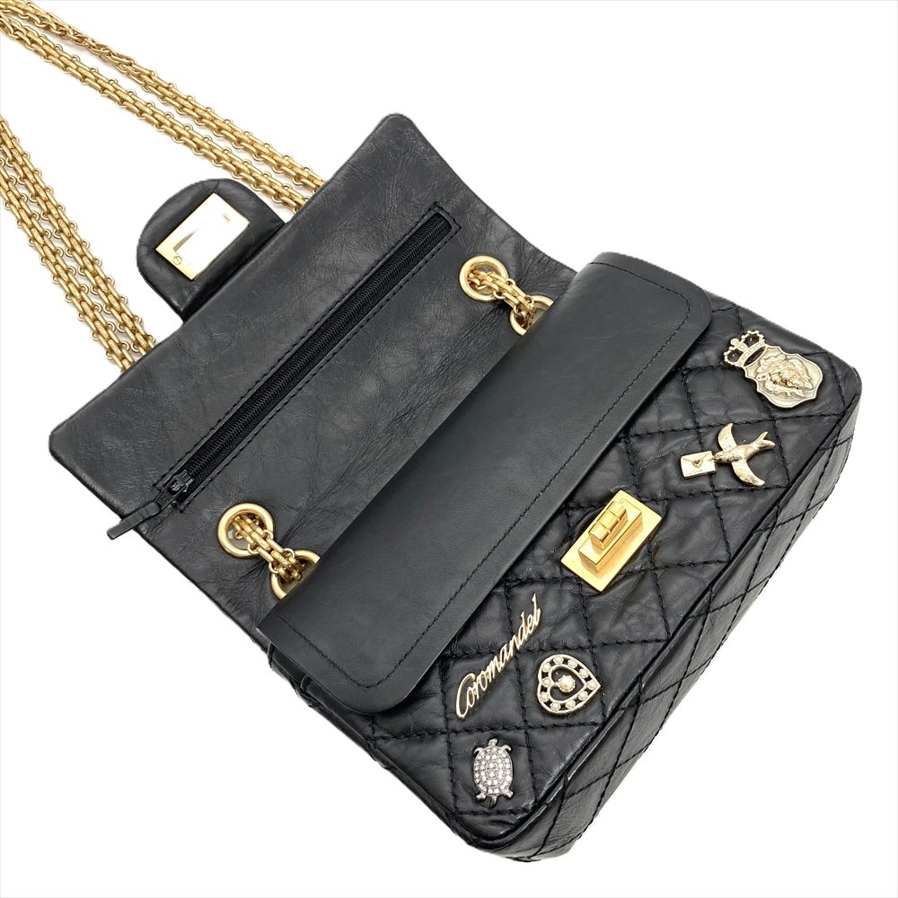 シャネル CHANEL マトラッセ 2.55 ミニ ラッキーチャーム ショルダー