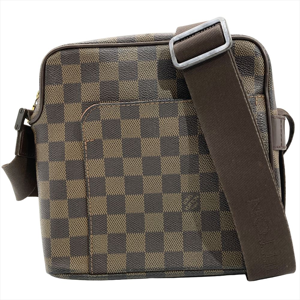 ルイヴィトン LOUIS VUITTON オラフPM ショルダーバッグ ダミエ エベヌ