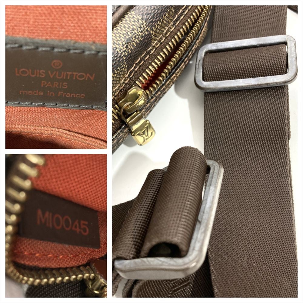 ルイヴィトン LOUIS VUITTON オラフPM ショルダーバッグ ダミエ エベヌ