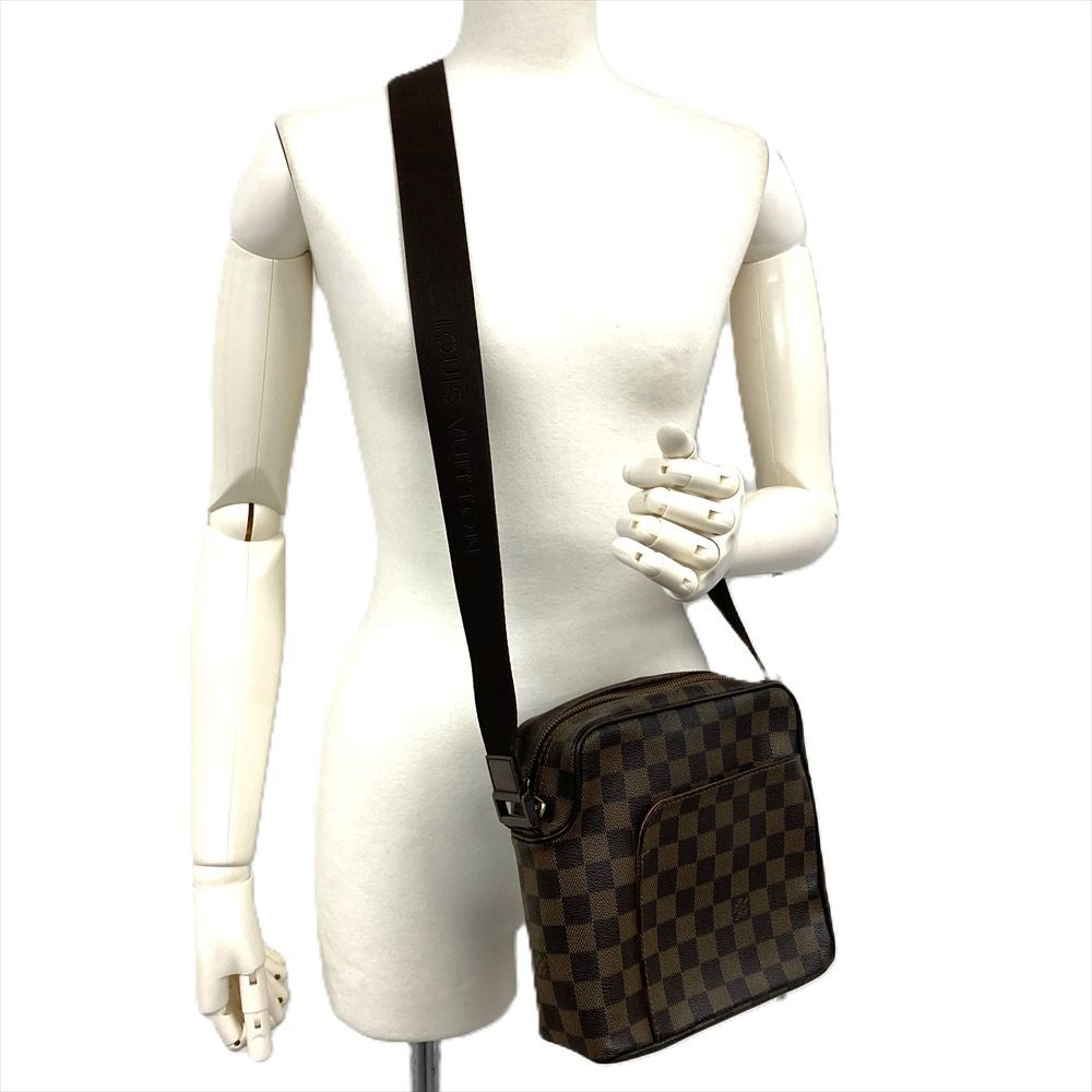 ルイヴィトン LOUIS VUITTON オラフPM ショルダーバッグ ダミエ エベヌ