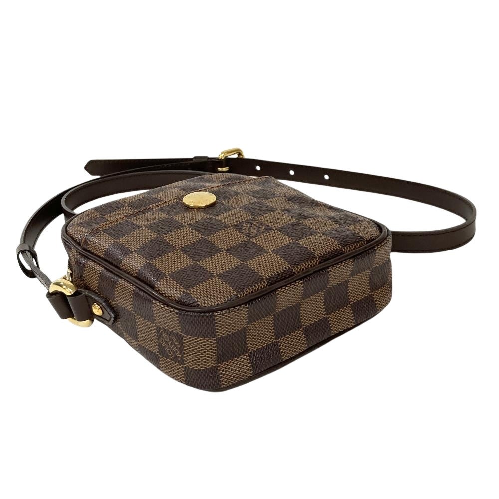 【鑑定済】 ルイヴィトン ダミエ エベヌ リフト ミニ ショルダーバッグ ルイヴィトン LOUIS VUITTON リフト ショルダーバッグ ダミエ エベヌ
