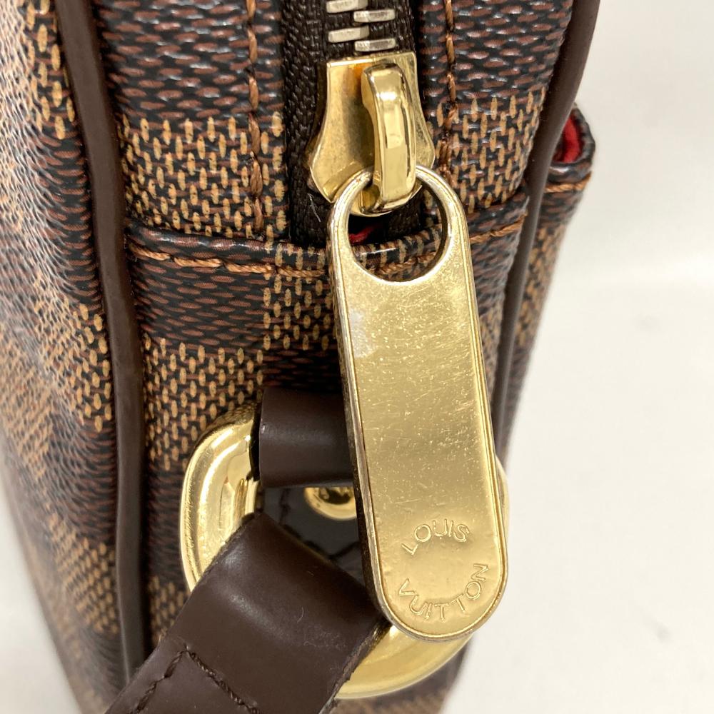 【鑑定済】 ルイヴィトン ダミエ エベヌ リフト ミニ ショルダーバッグ ルイヴィトン LOUIS VUITTON リフト ショルダーバッグ ダミエ エベヌ