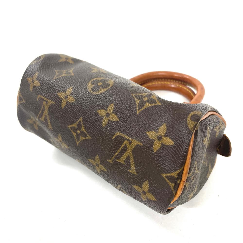 ルイヴィトン モノグラム・キャンバス ミニスピーディ ハンドバッグ ブラウン ルイヴィトン LOUIS VUITTON ミニスピーディ ハンドバッグ モノグラム