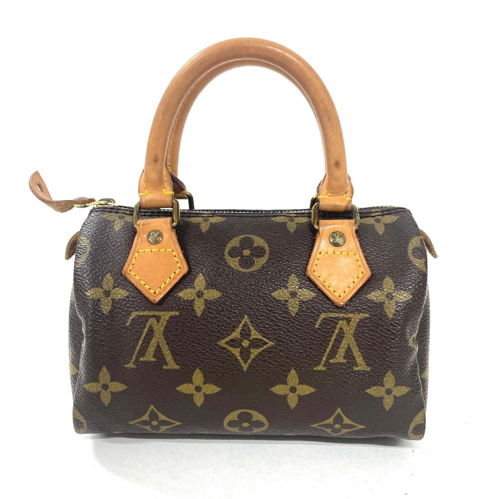 ルイヴィトン LOUIS VUITTON ミニスピーディ ハンドバッグ モノグラム