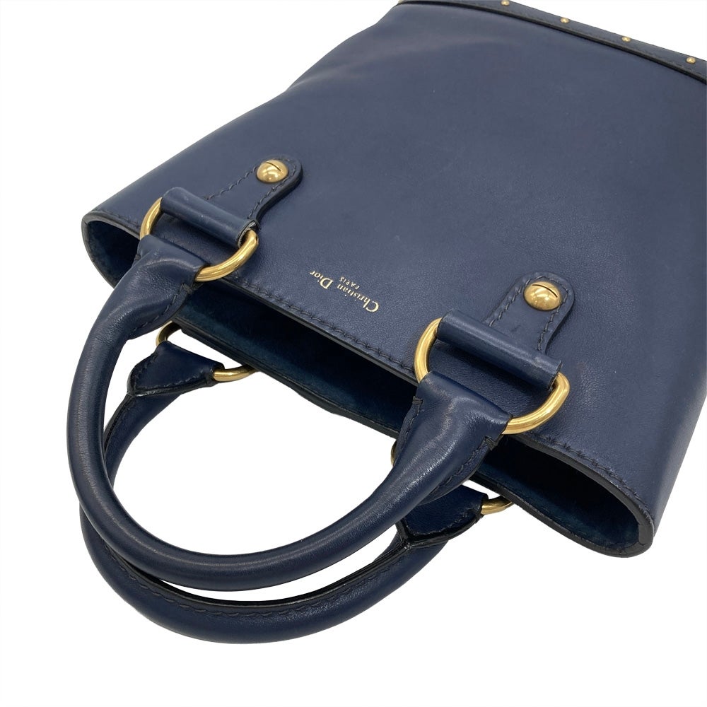 クリスチャンディオール Christian Dior バケット ハンドバッグ レザー