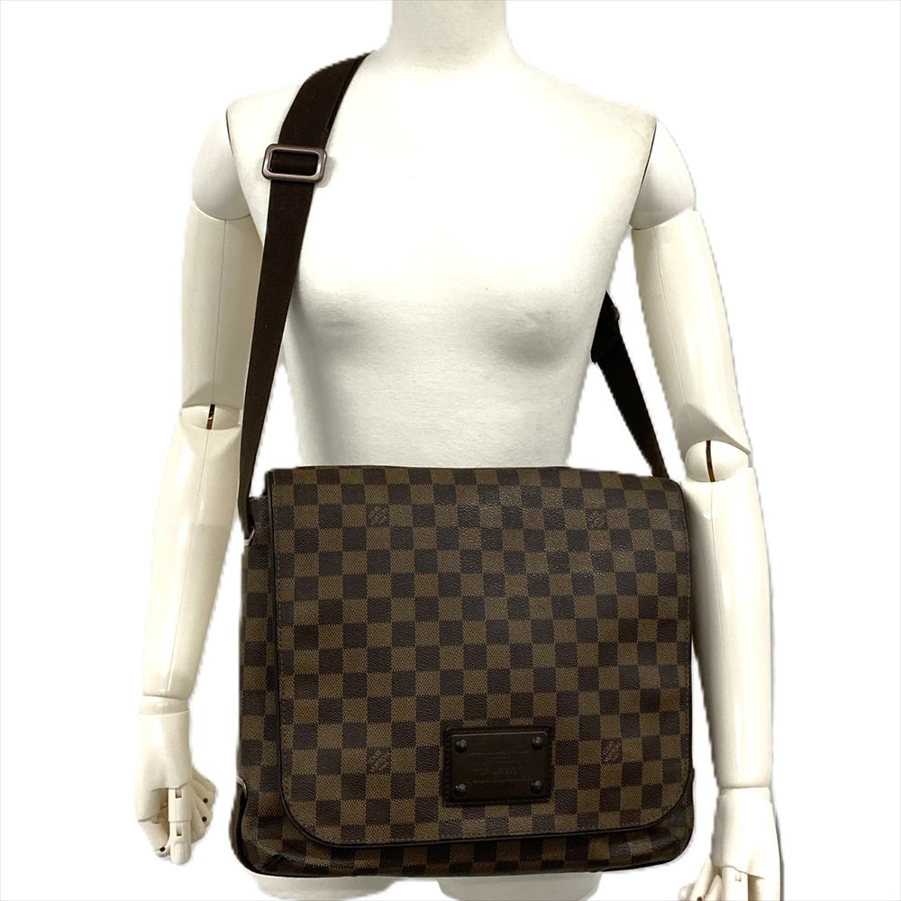 ルイヴィトン LOUIS VUITTON ブルックリンGM ショルダーバッグ ダミエ