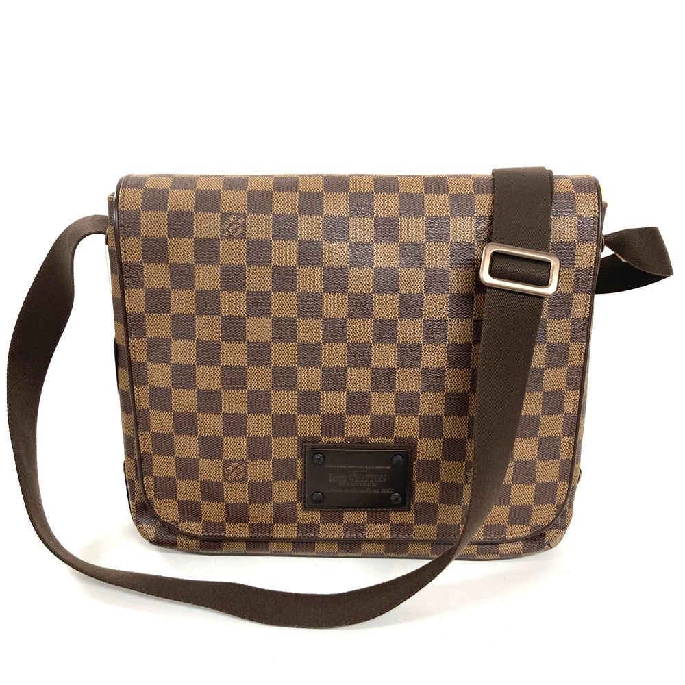 ルイヴィトン LOUIS VUITTON ブルックリン MM ショルダーバッグ ダミエ