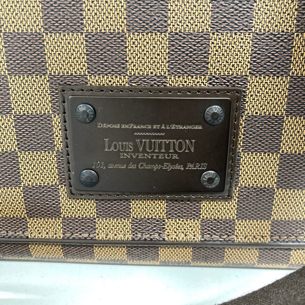 ルイヴィトン LOUIS VUITTON ブルックリン MM ショルダーバッグ ダミエ