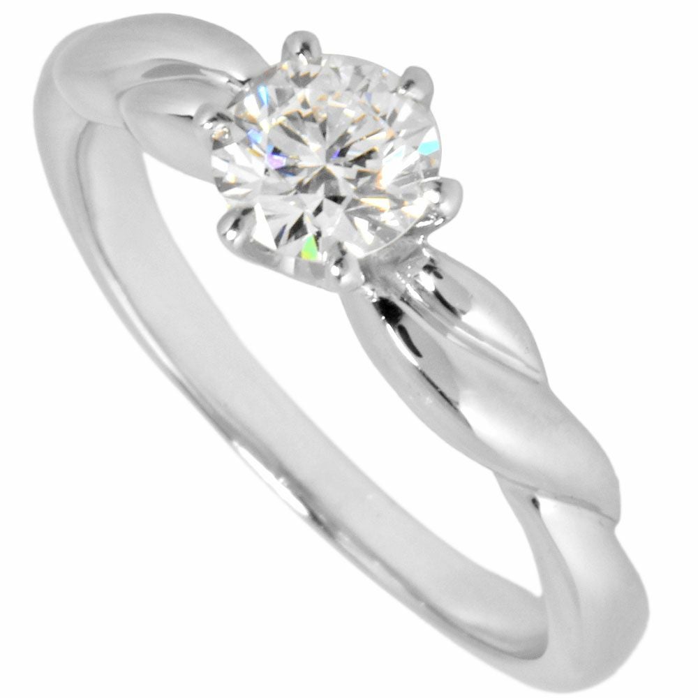 ミキモト MIKIMOTO リング 指輪 ダイヤモンド 0.41ct 約10号 Pt950 4.2
