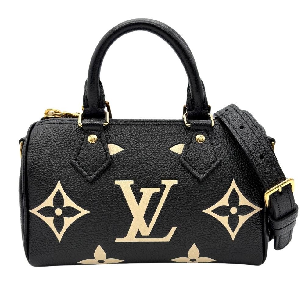 ルイヴィトン LOUIS VUITTON ナノスピーディ ハンドバッグ モノグラム