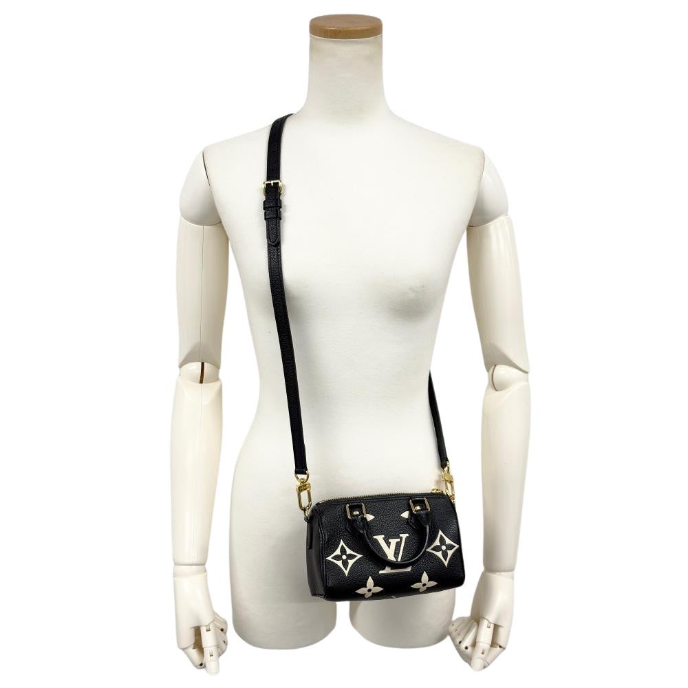 ルイヴィトン LOUIS VUITTON ナノスピーディ ハンドバッグ モノグラム