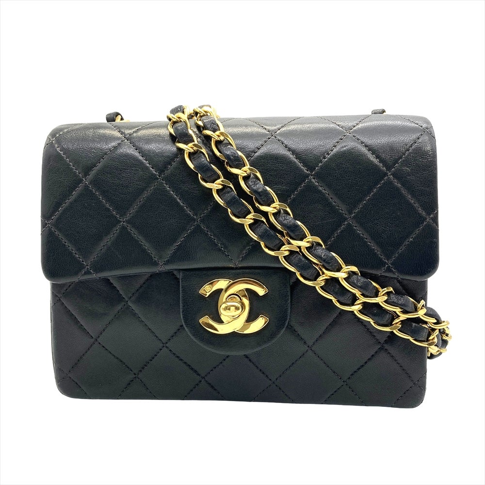 シャネル CHANEL マトラッセ クラシックミニ ショルダーバッグ
