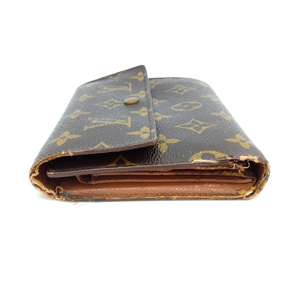 ルイヴィトン LOUIS VUITTON ポルトトレゾールエテュイパピエ 三つ折り
