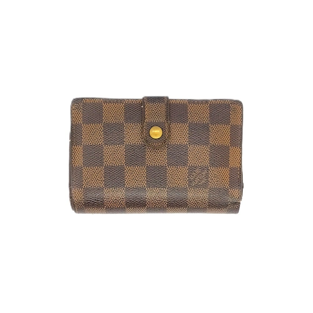 ルイヴィトン LOUIS VUITTON コンパクトジップ 二つ折り財布 ダミエ