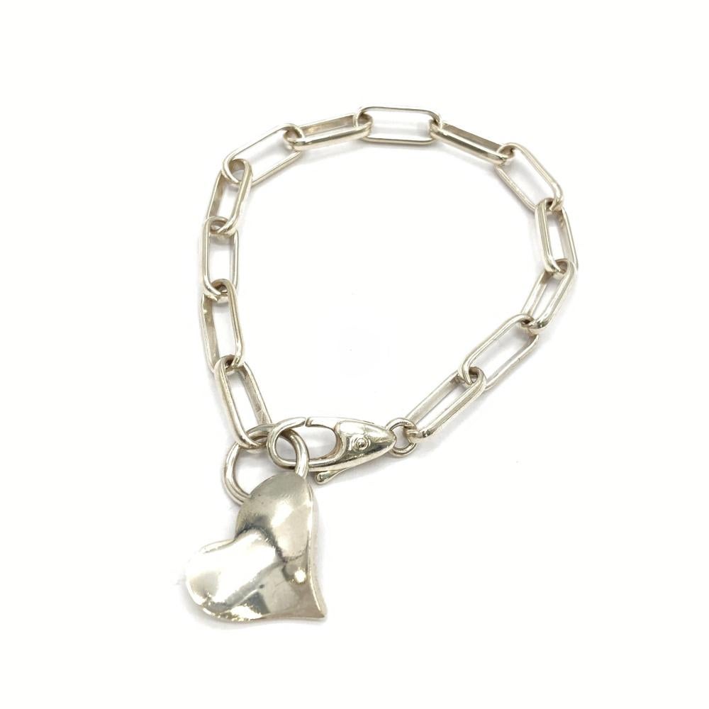 STAR JEWELRY ハート ネックレス&ブレスレット SV925 スタージュエリー STAR JEWELRY ハートモチーフ ブレスレット SV925