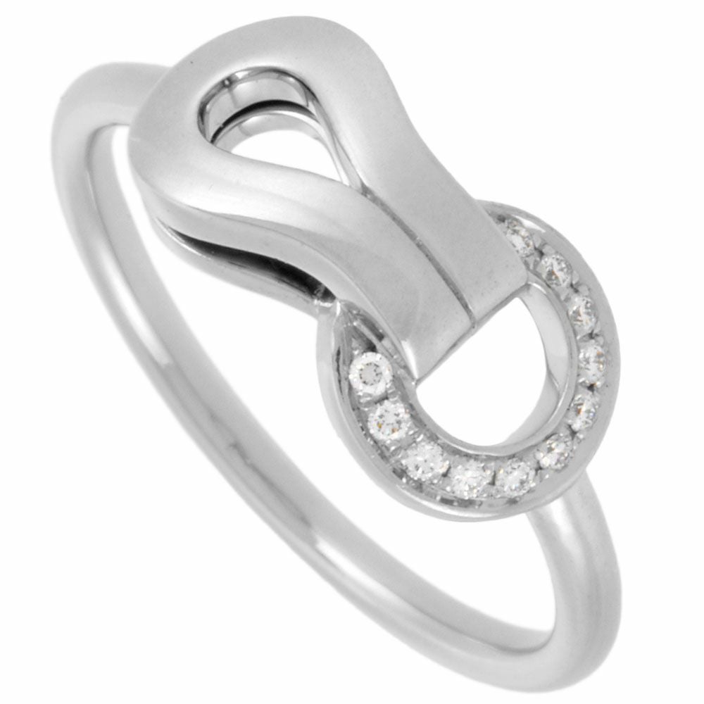 Cartier カルティエ リング/K18WG アグラフ ダイヤモンド 指輪 カルティエ Cartier アグラフ リング 指輪 ダイヤモンド #48 K18WG 2.6