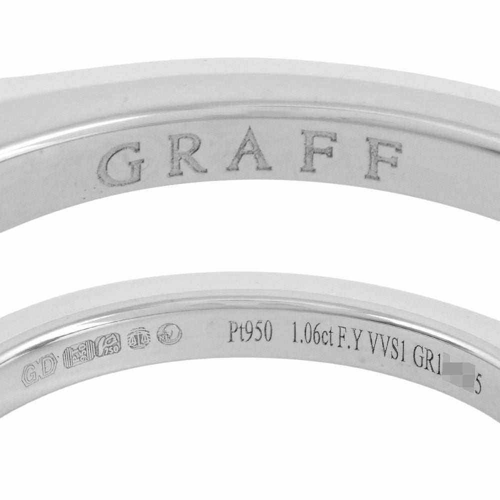 グラフ GRAFF プロミス リング 指輪 イエローダイヤモンド 1.06ct 約10