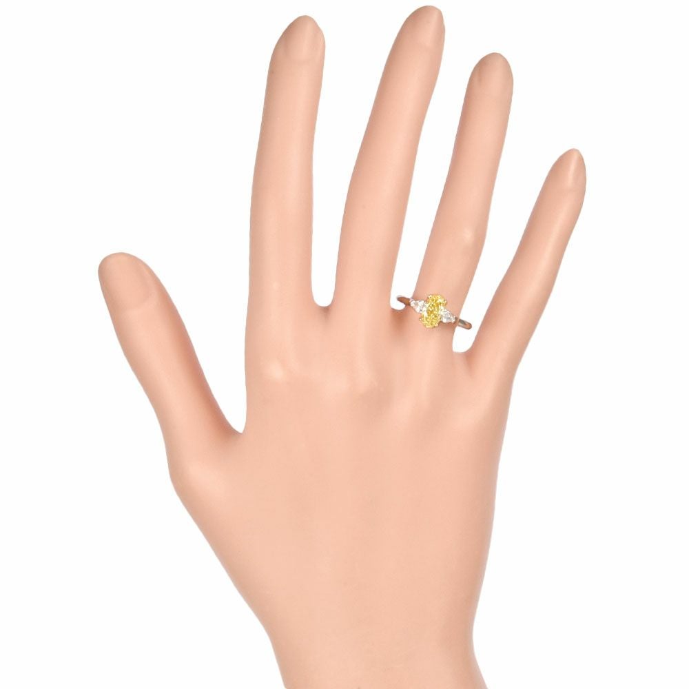 グラフ GRAFF プロミス リング 指輪 イエローダイヤモンド 1.06ct 約10