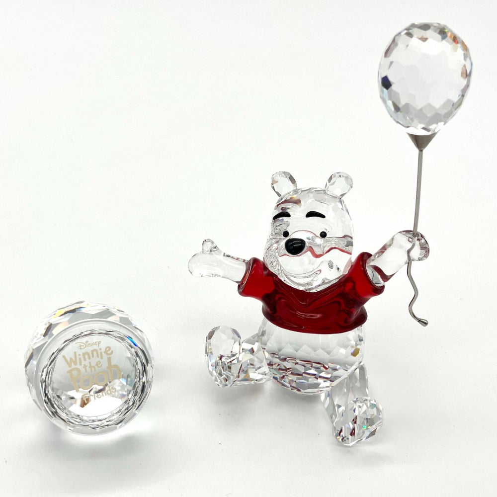 スワロフスキー SWAROVSKI くまのプーさん 風船 タイトルプレート