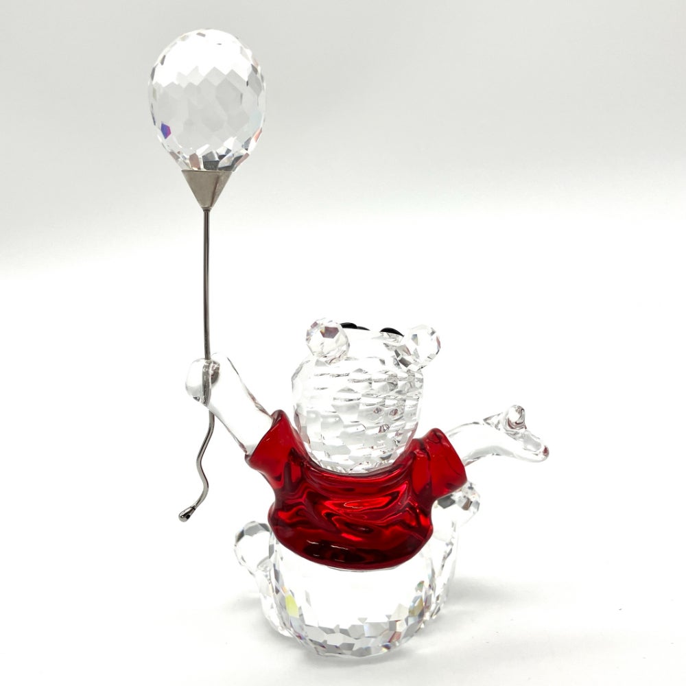 スワロフスキー SWAROVSKI くまのプーさん 風船 タイトルプレート