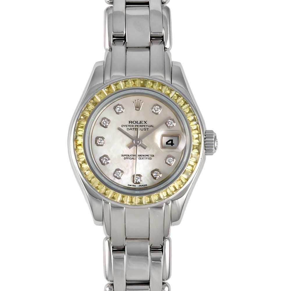 カルティエ Cartier エリプス SM 腕時計 ホワイト文字盤 K18 YG×WG