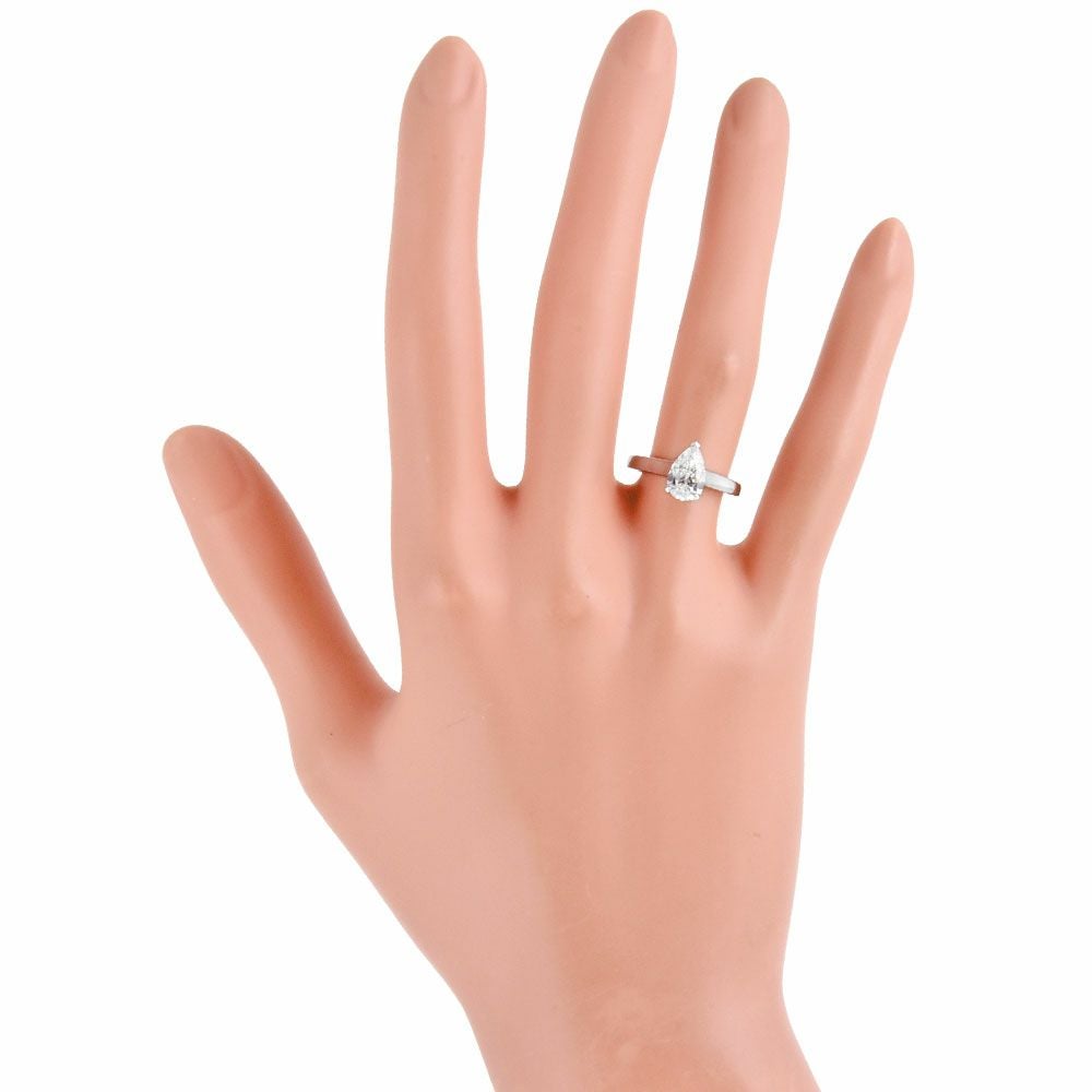 グラフ GRAFF パラゴン ペアシェイプ リング 指輪 ダイヤモンド 1.03ct