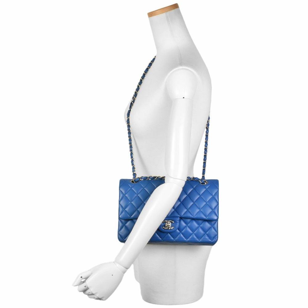 シャネル CHANEL マトラッセ25 Wフラップ Wチェーン ショルダーバッグ