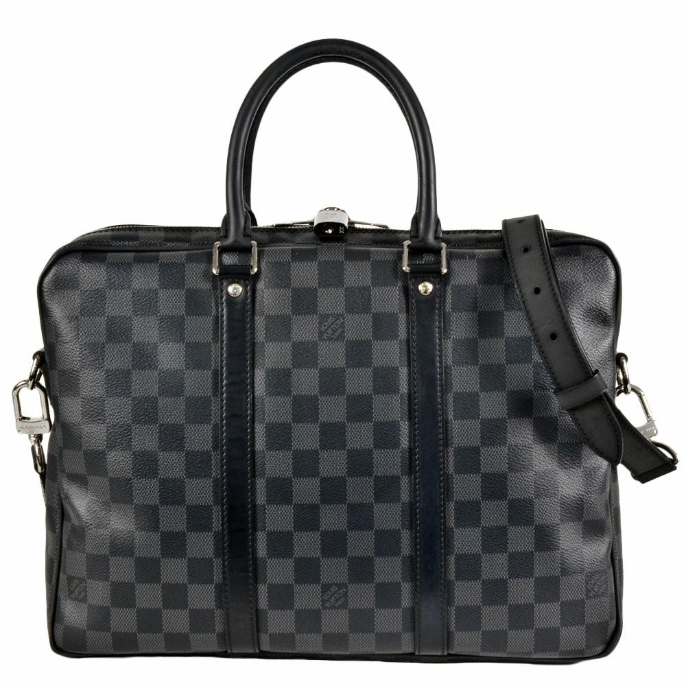 LOUIS VUITTON ポルトドキュマン　ヴォワヤージュ　ダミエグラフィット ルイヴィトン LOUIS VUITTON ポルト ドキュマン ヴォワヤージュ PM