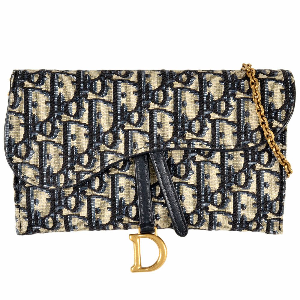 ディオール Dior デイリー チェーンポーチ カナージュ ショルダーバッグ ラムスキン S0937ONMJ ブラック チェーンショルダー レディース【中古】 ディオール Dior デイリー チェーンポーチ カナージュ ショルダー