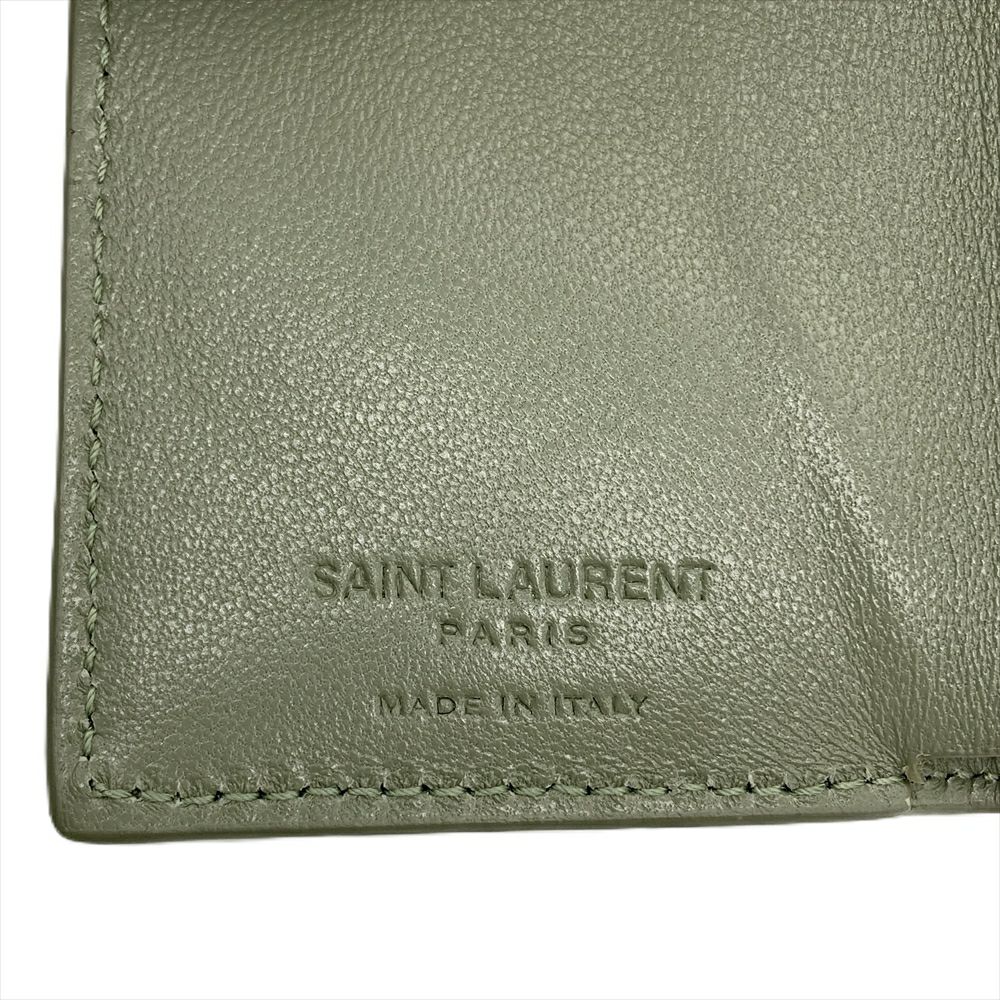 サンローラン SAINT LAURENT コンパクトウォレット 三つ折り財布