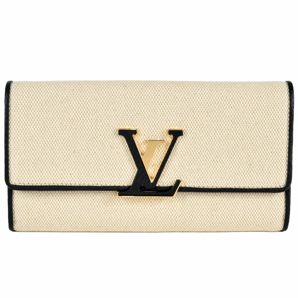 ルイヴィトン 長財布 ポルトフォイユ カプシーヌ LV ベージュ 箱付き ルイヴィトン カプシーヌ 長財布 ベージュ 【公式通販】