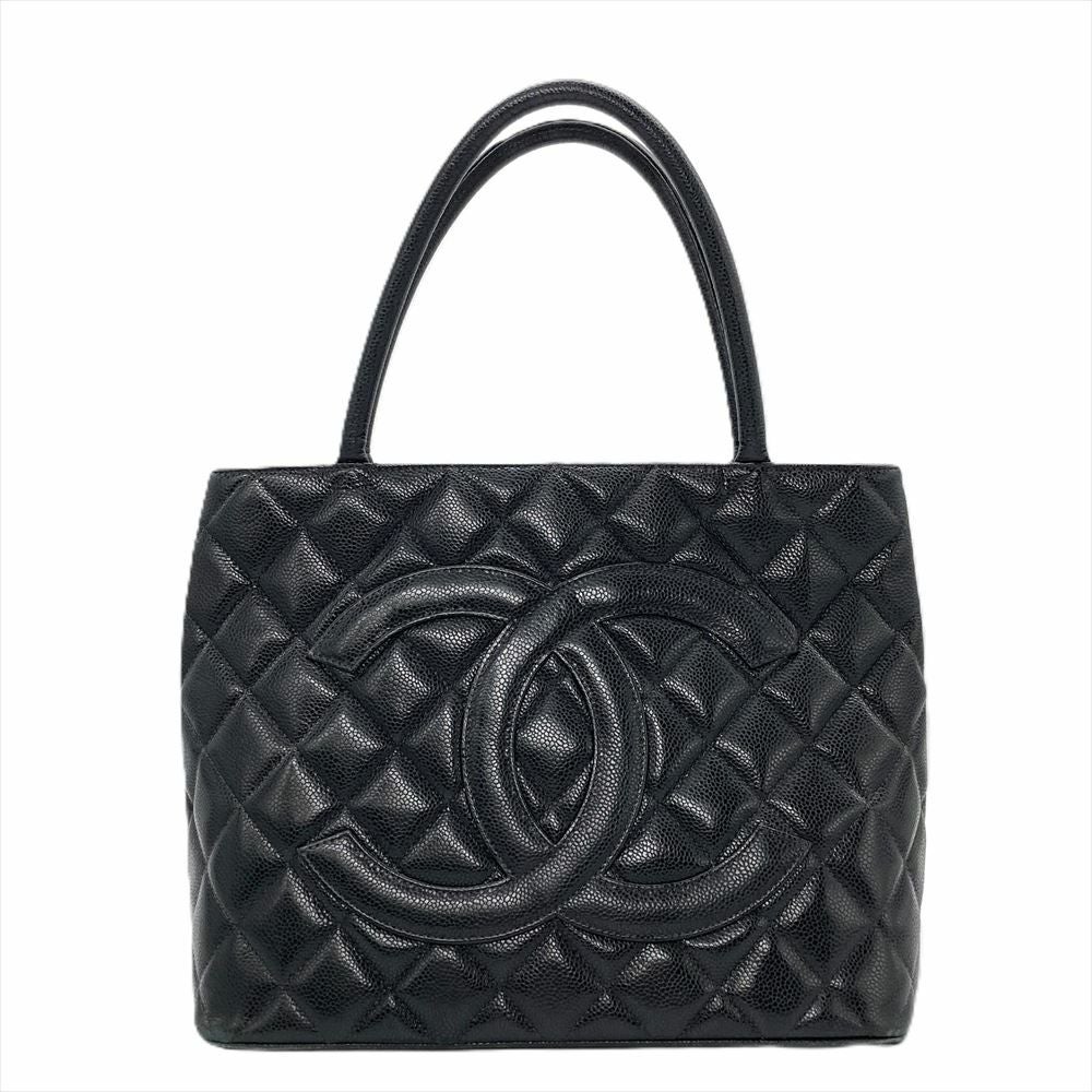 シャネル CHANEL マトラッセ 復刻トート トートバッグ キャビアスキン