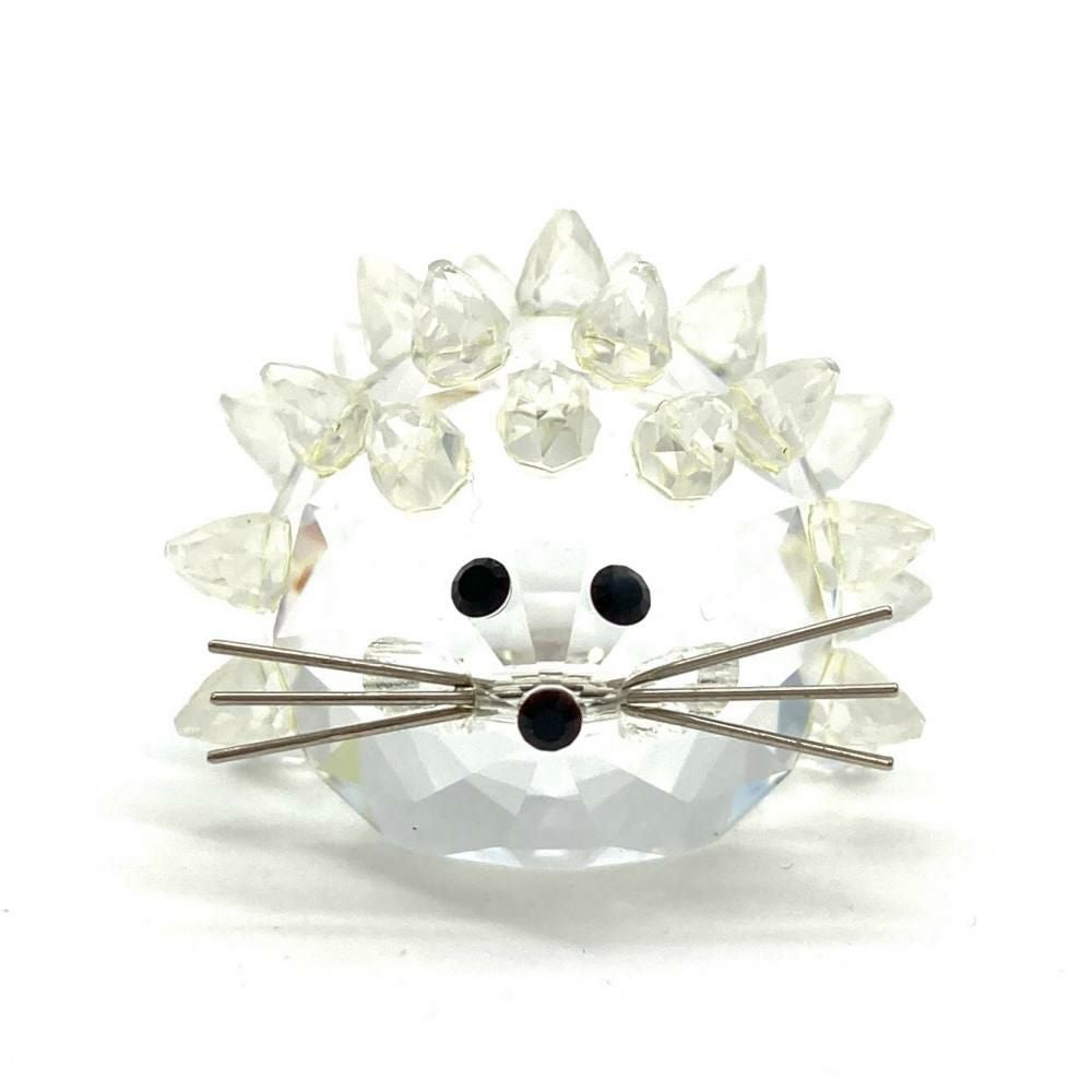 スワロフスキー SWAROVSKI オブジェ 置物 183273 クリア ハリネズミ