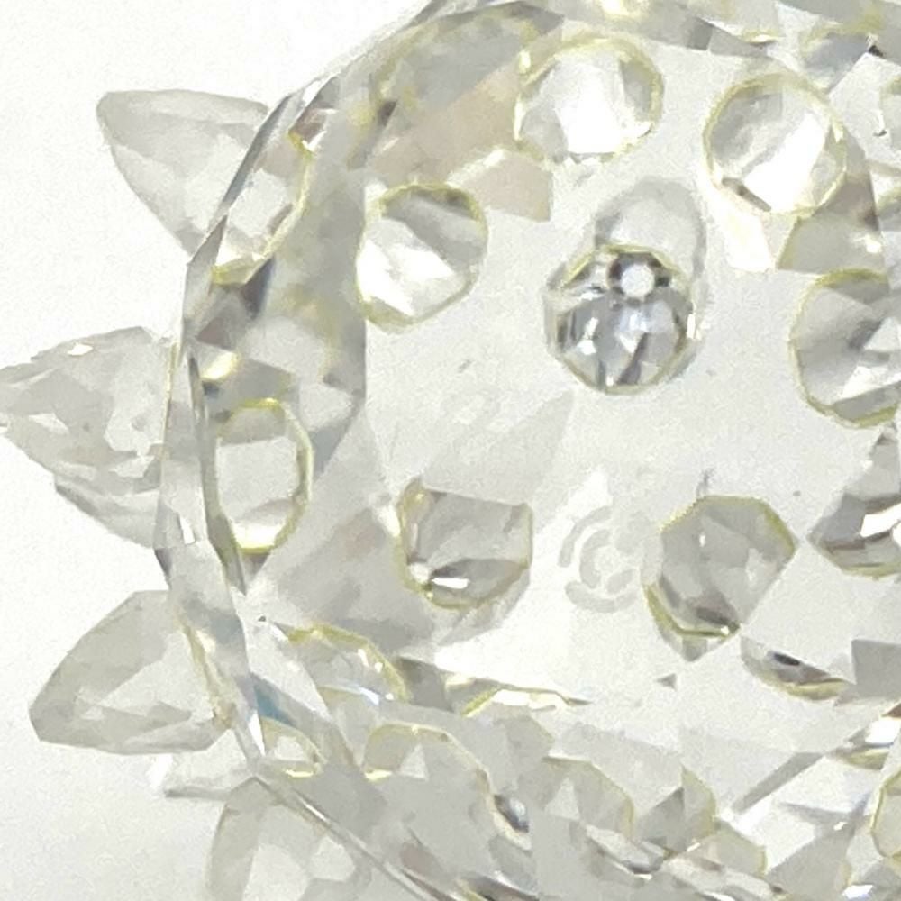 スワロフスキー SWAROVSKI オブジェ 置物 183273 クリア ハリネズミ