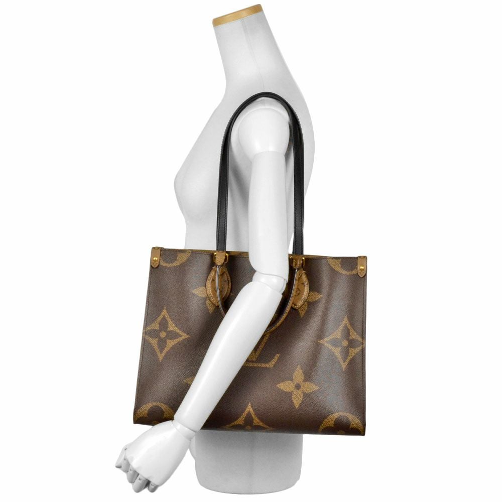 ルイヴィトン LOUIS VUITTON オンザゴー MM トートバッグ 2WAY