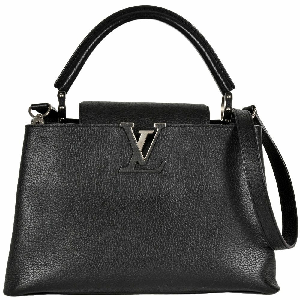 ルイヴィトン LOUIS VUITTON カプシーヌ MM ハンドバッグ 2WAY レザー