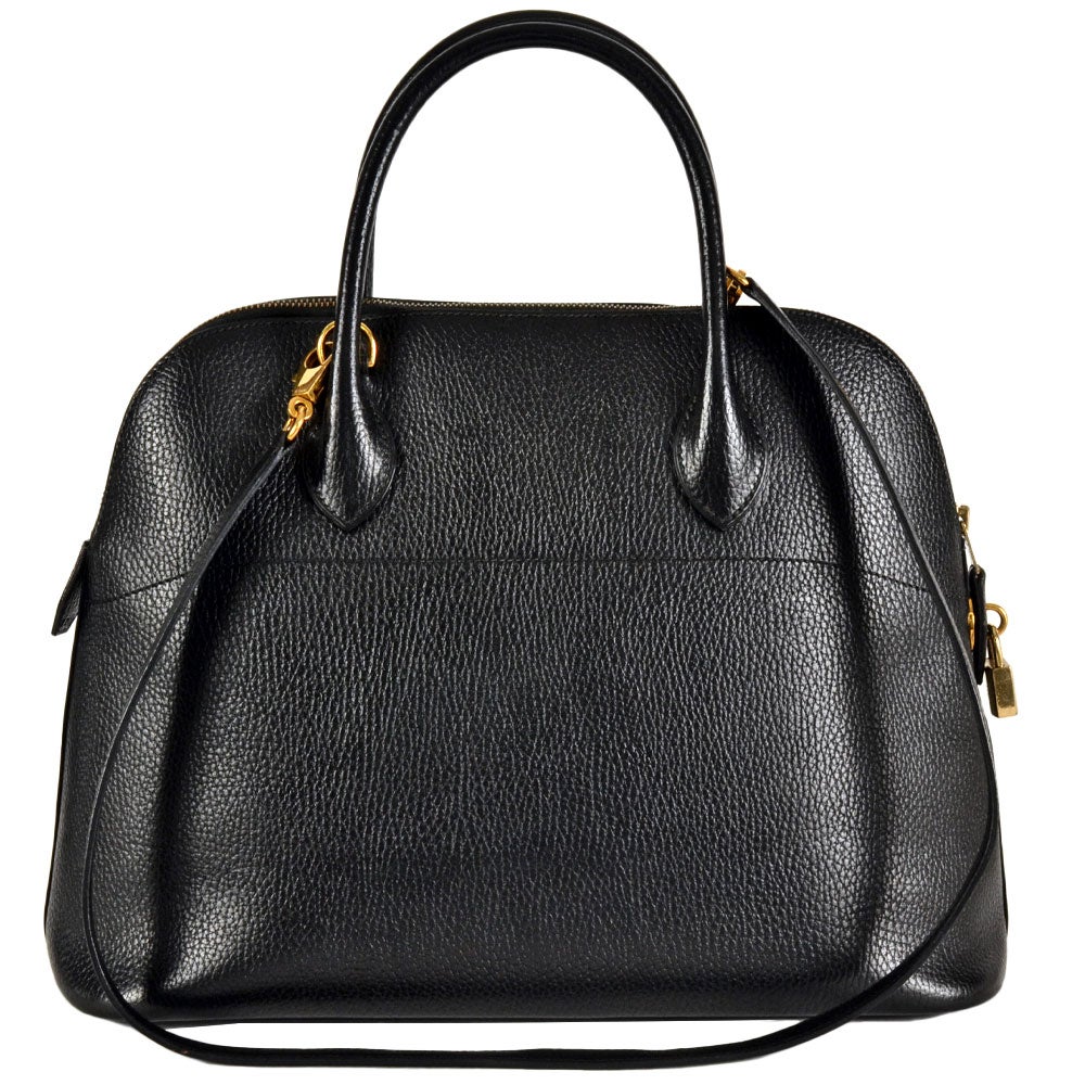 エルメス HERMES ボリード35 ハンドバッグ アルデンヌ 〇X刻印刻印