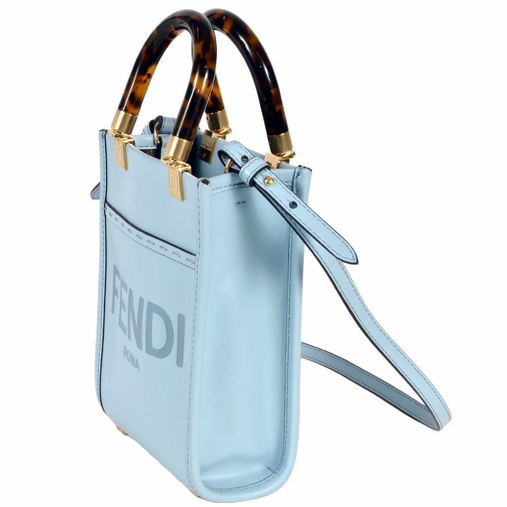 フェンディ FENDI サンシャイン ショッパー ミニ ハンドバッグ 2WAY