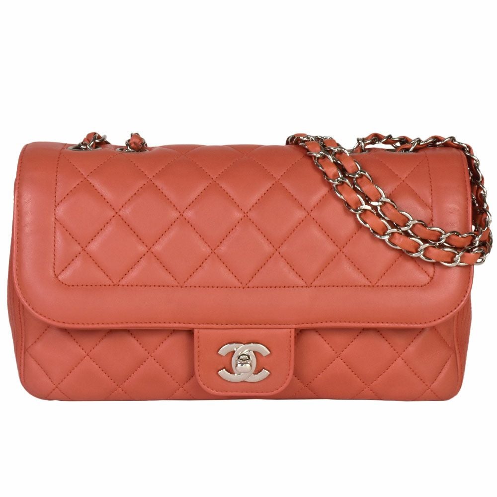 シャネル CHANEL ココマーク マトラッセ25 Wチェーン ショルダーバッグ