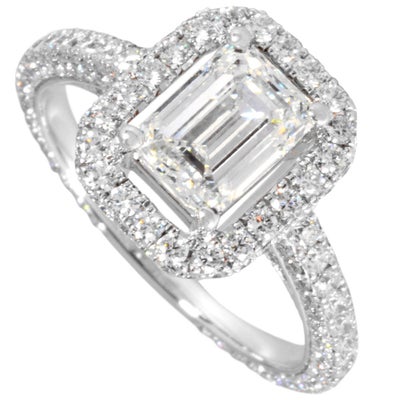 グラフ GRAFF コンステレーション エメラルドカット リング 指輪 