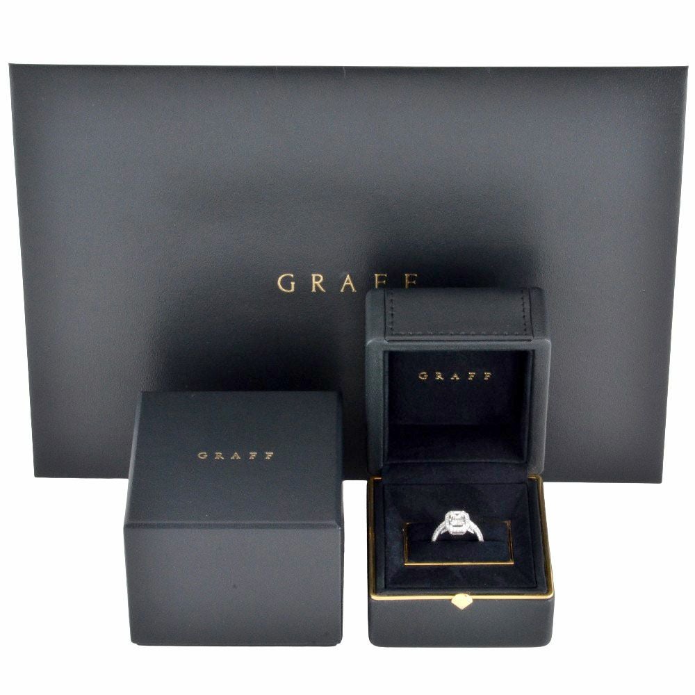 グラフ GRAFF コンステレーション エメラルドカット リング 指輪