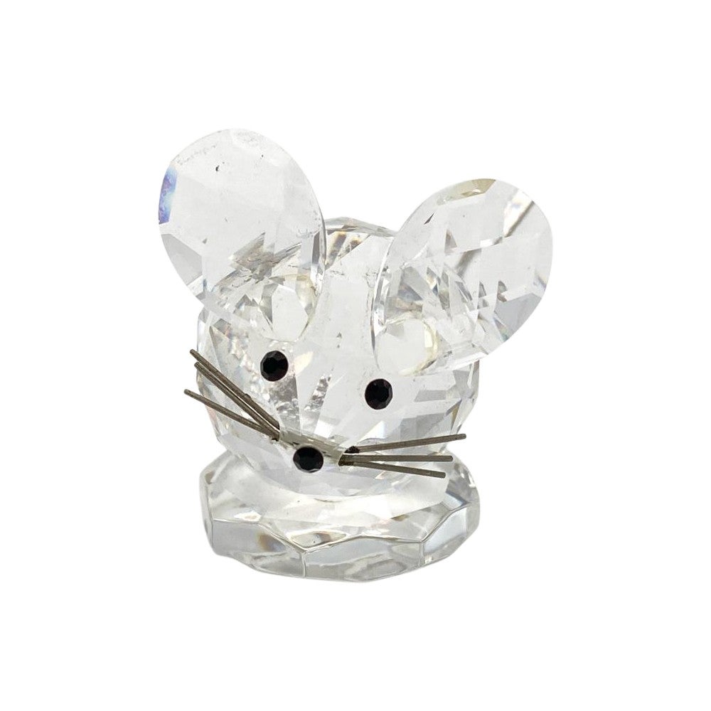 スワロフスキー SWAROVSKI BEAR WITH FISH クマと魚 オブジェ 置物