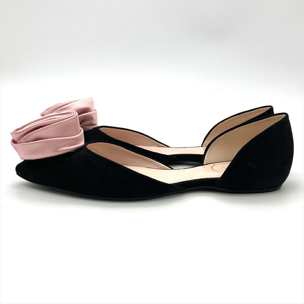 ロジェヴィヴィエ Roger vivier パンプス スウェード ブラック