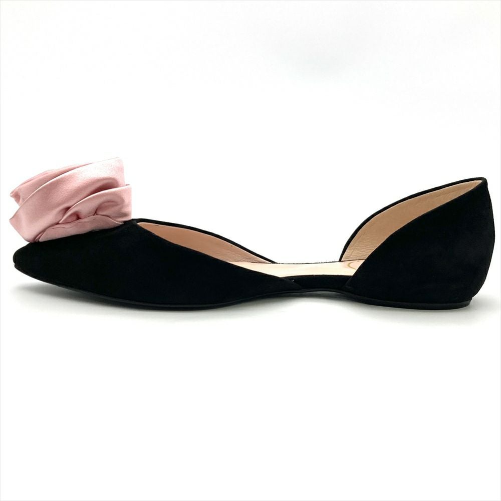 ロジェヴィヴィエ Roger vivier パンプス スウェード ブラック